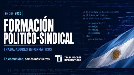 Ciclo de formación político-sindical TI - Edición 2026